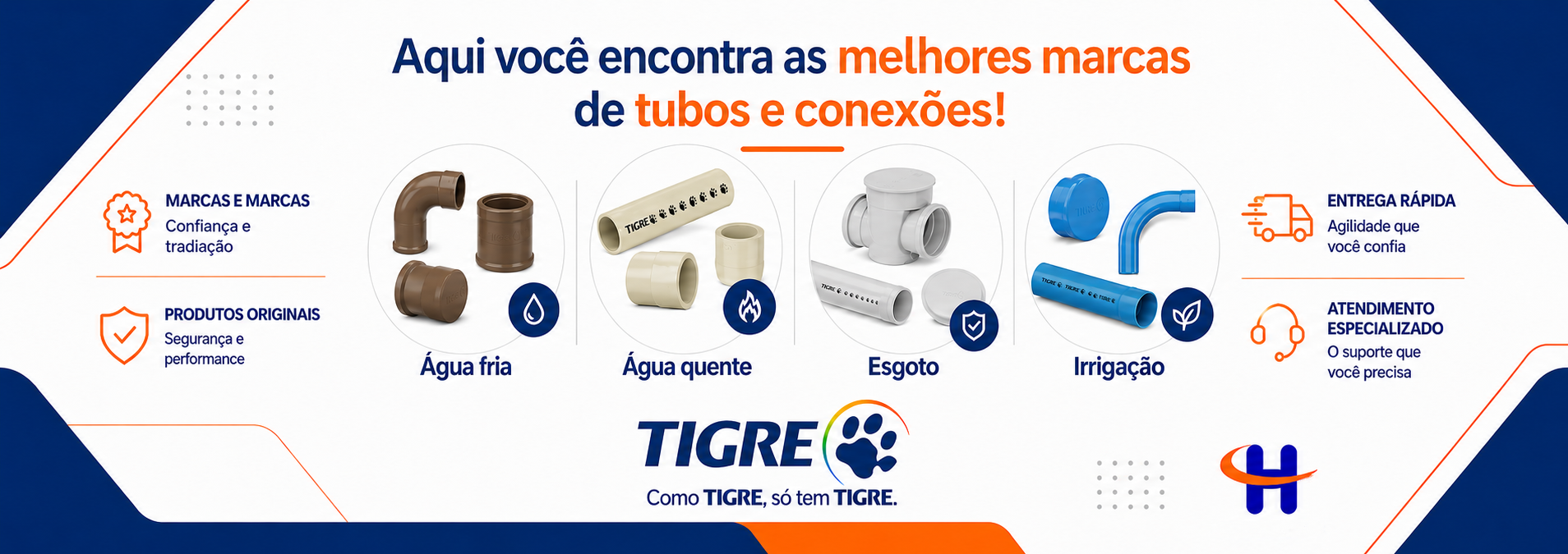 Tubos e conexões