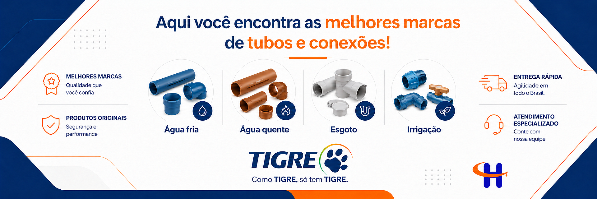 Tubos e conexões