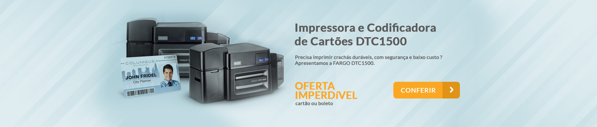 Impressora e Codificadora de Cartoes TDC1500