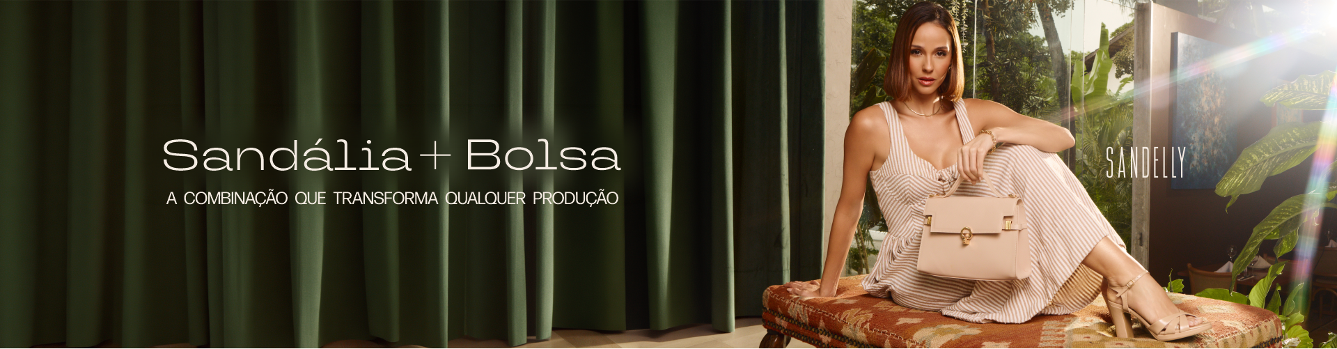 Bolsa + sandália