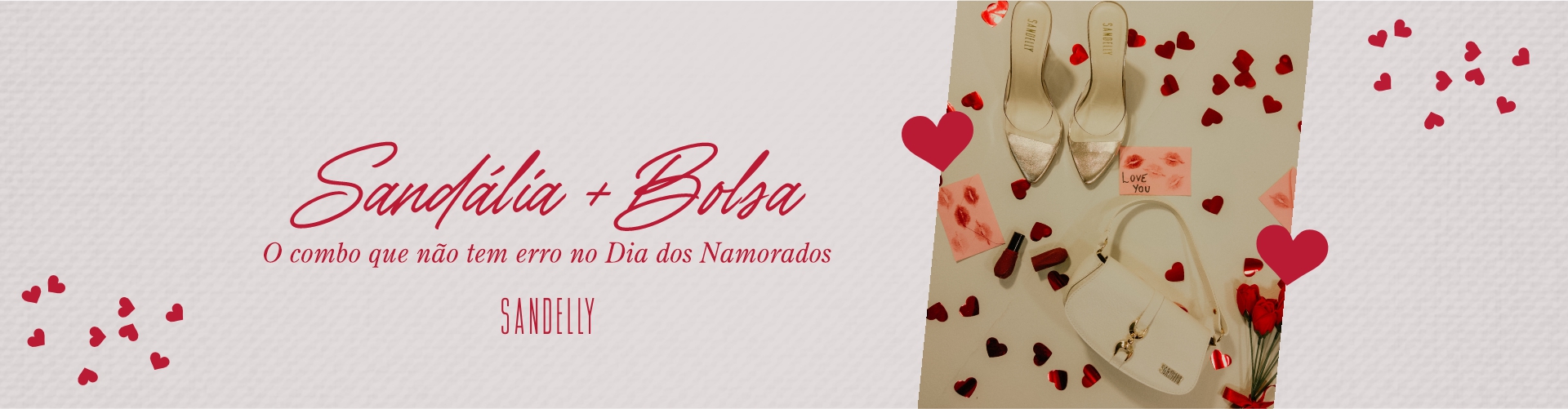 Dia das mães 2026 - Sandalia + bolsa
