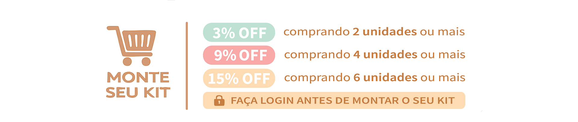 MONTE SEU KIT - PROGRESSIVO