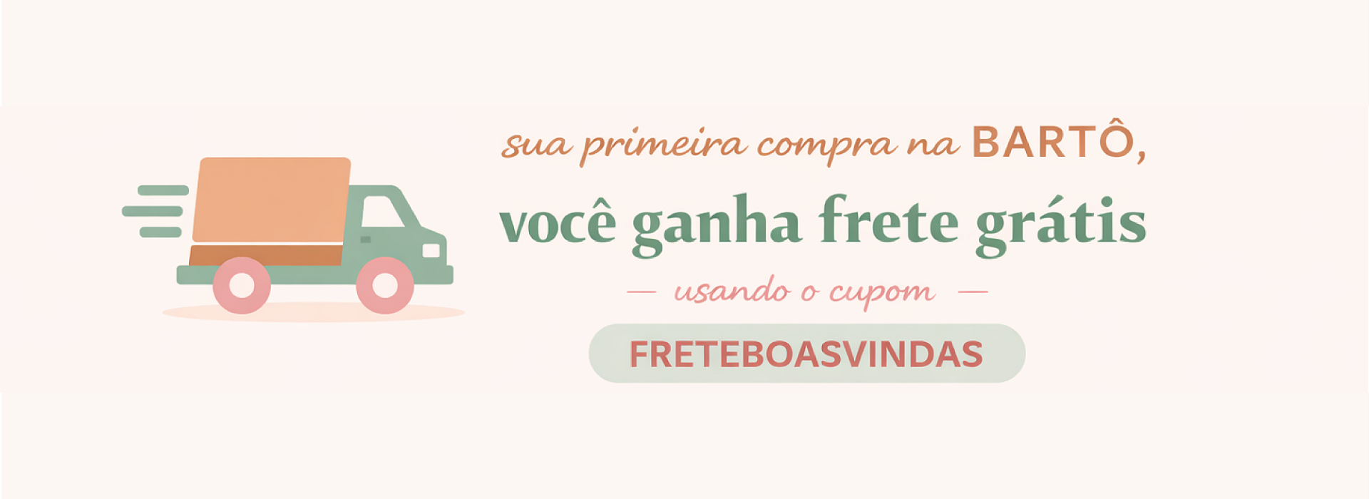 Frete Boas Vindas