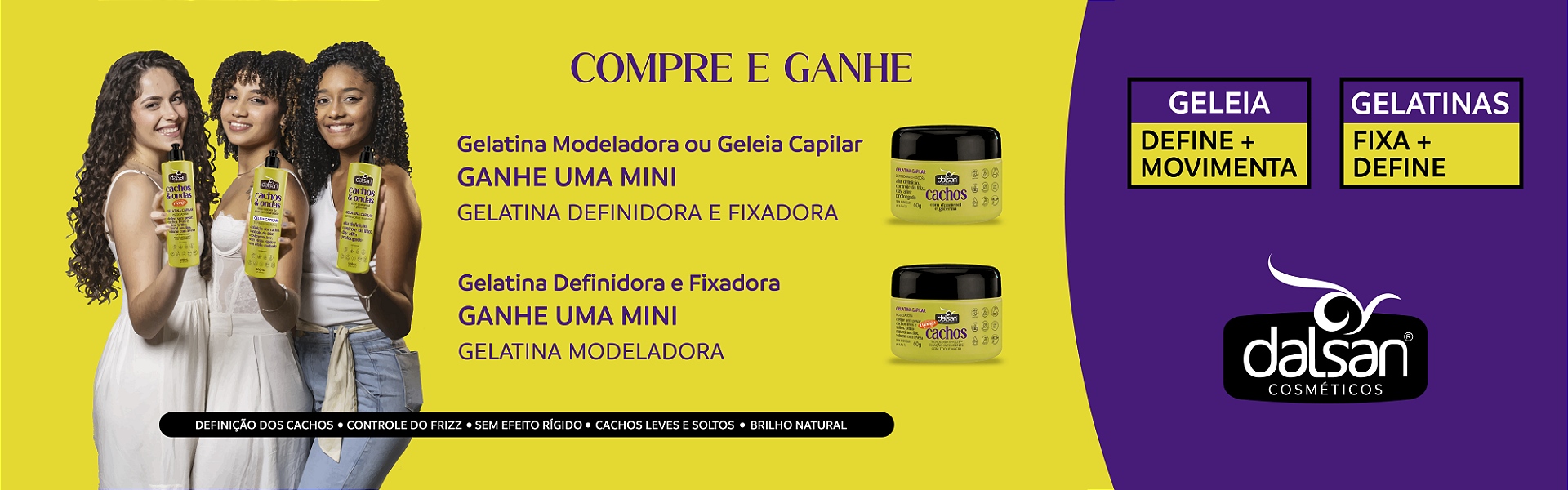 Promo Lançamento Cachos