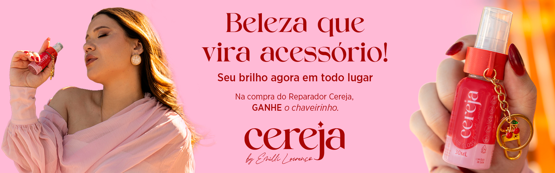 Reparador Cereja com Chaveiro