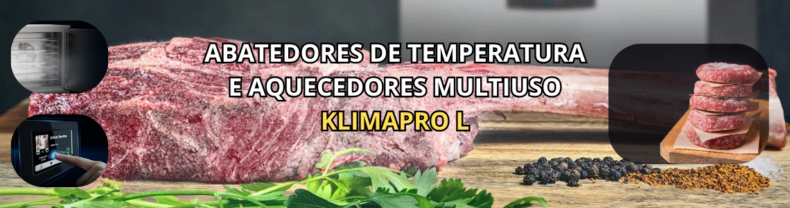 Abatedores de temperatura e aquecedores multiuso KLIMAPRO L