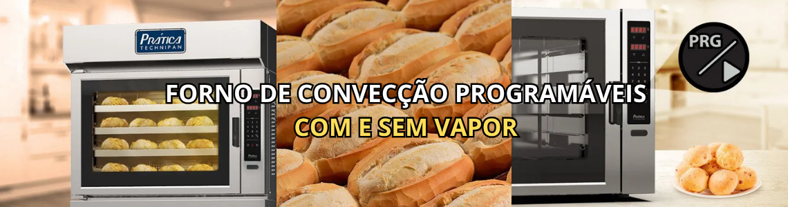 Forno de convecção Programáveis