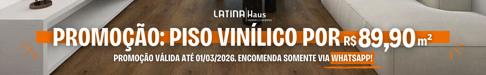 promoção vinílico