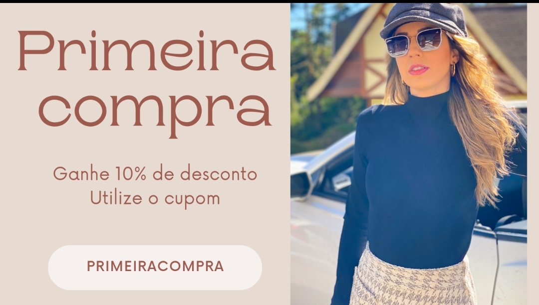 Primeira compra cupom