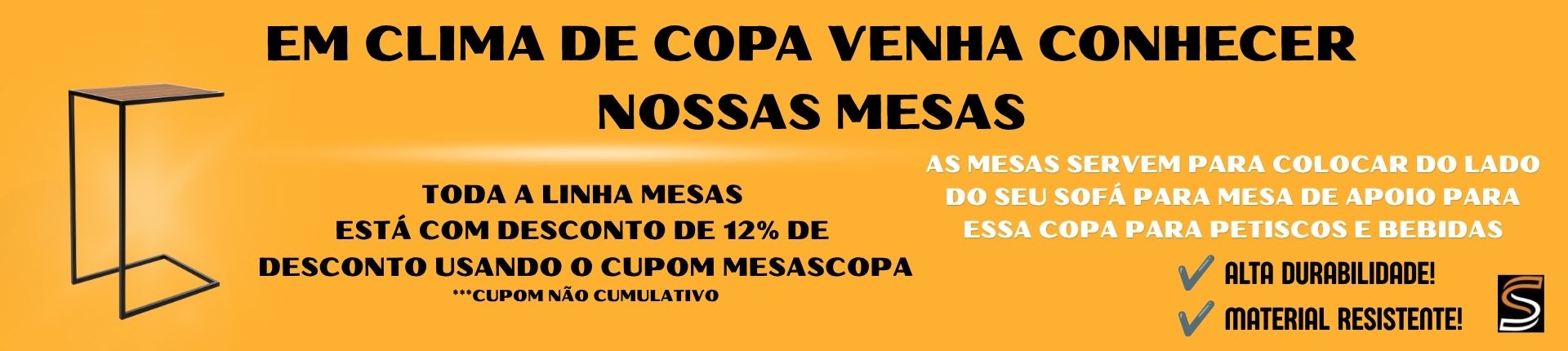 MESAS COPA