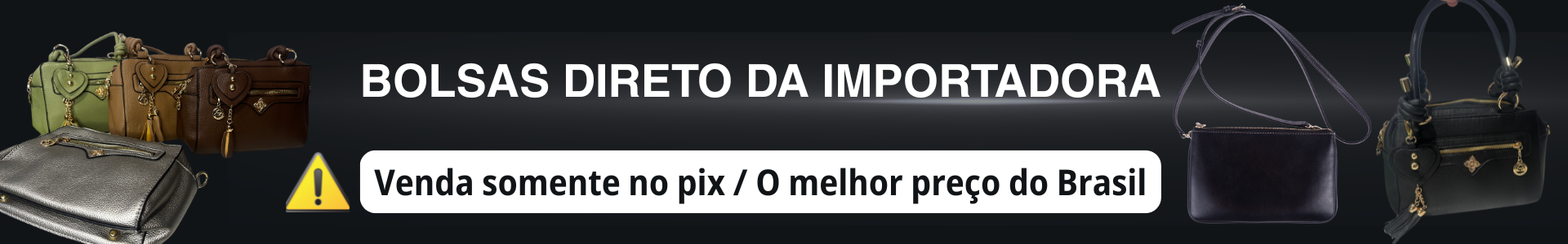 Banner topo bolsas