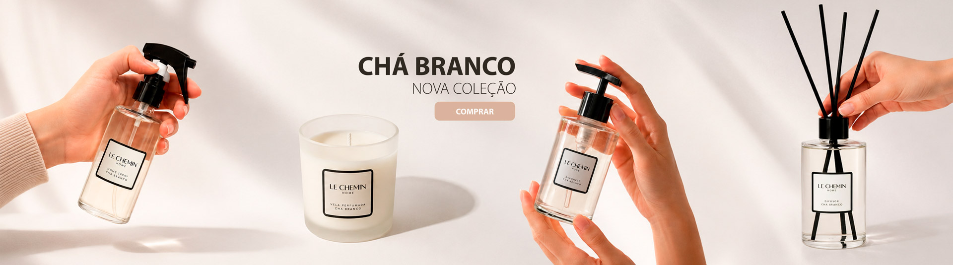 Banner Chá Branco