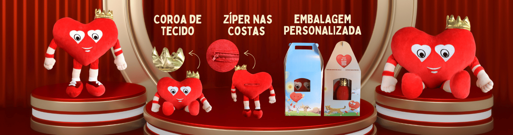 Boneco Amado Coração