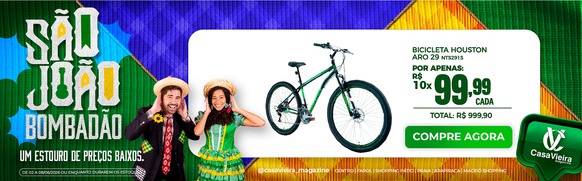 Bicicleta Houston Aro 29