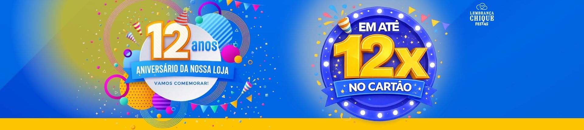 Full Banner - Aniversário 12 anos