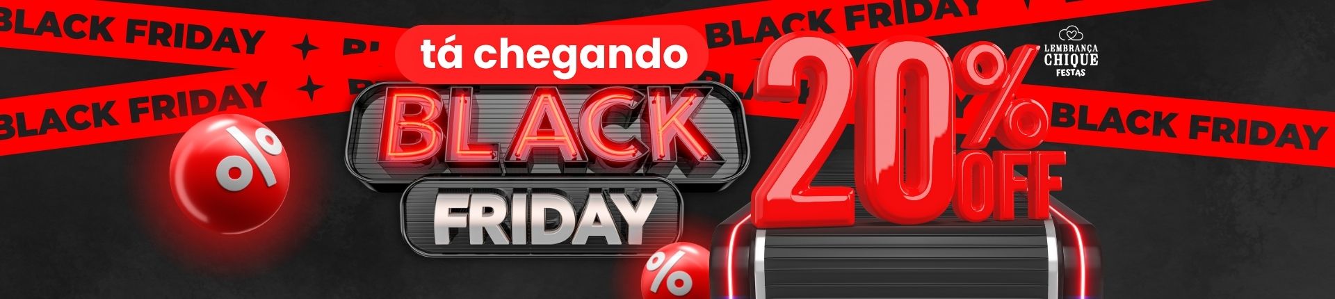 Full Banner -  ta chegando black
