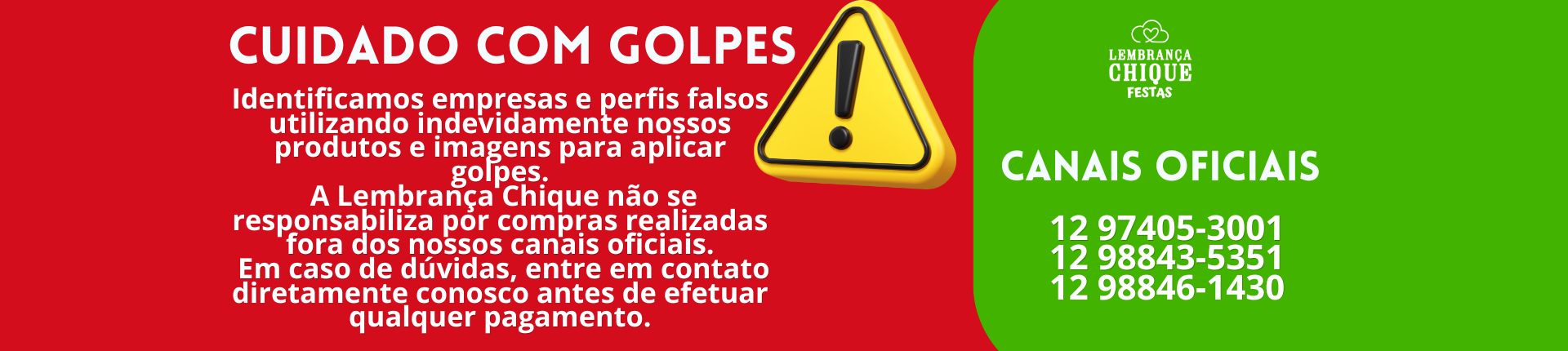 Full Banner - alerta