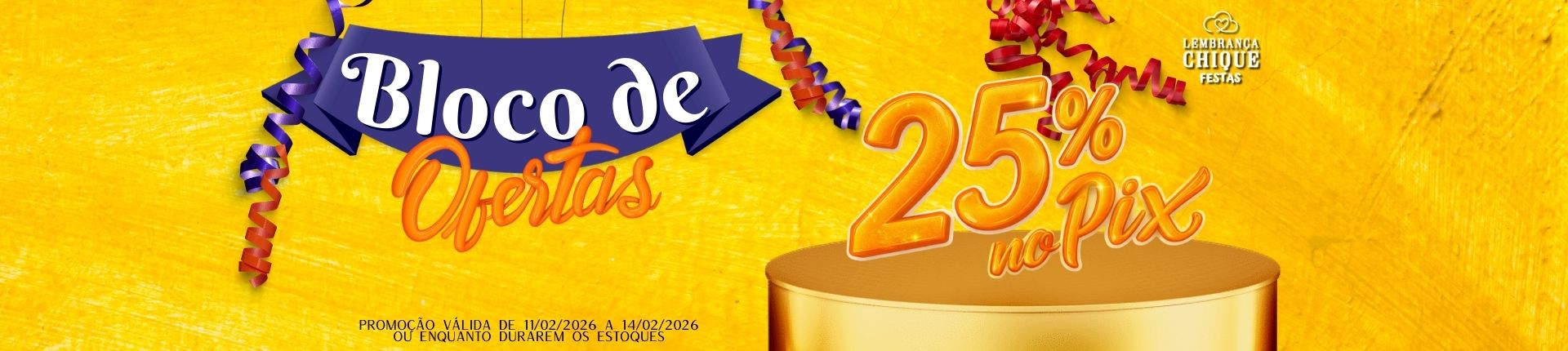 Full Banner - bloco de ofertas