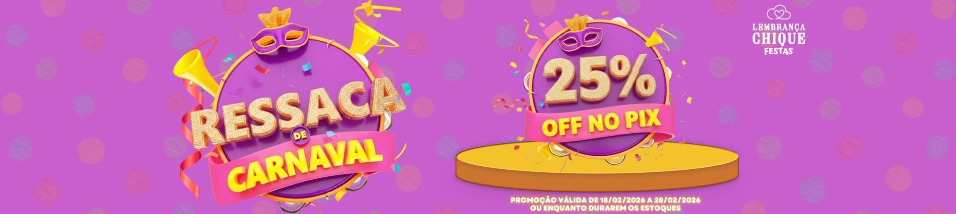 Full Banner - ressaca de carnaval