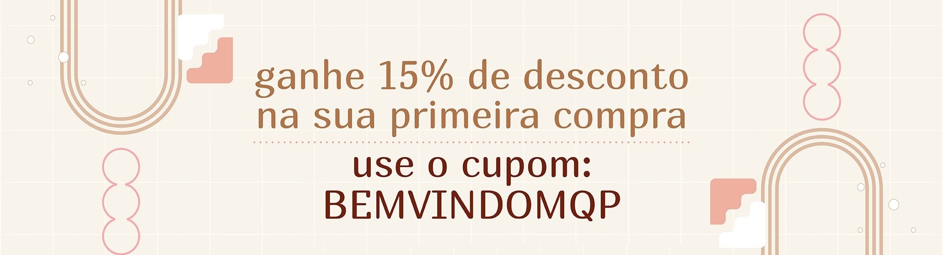 Bem vindso Cupom 15 - LDE