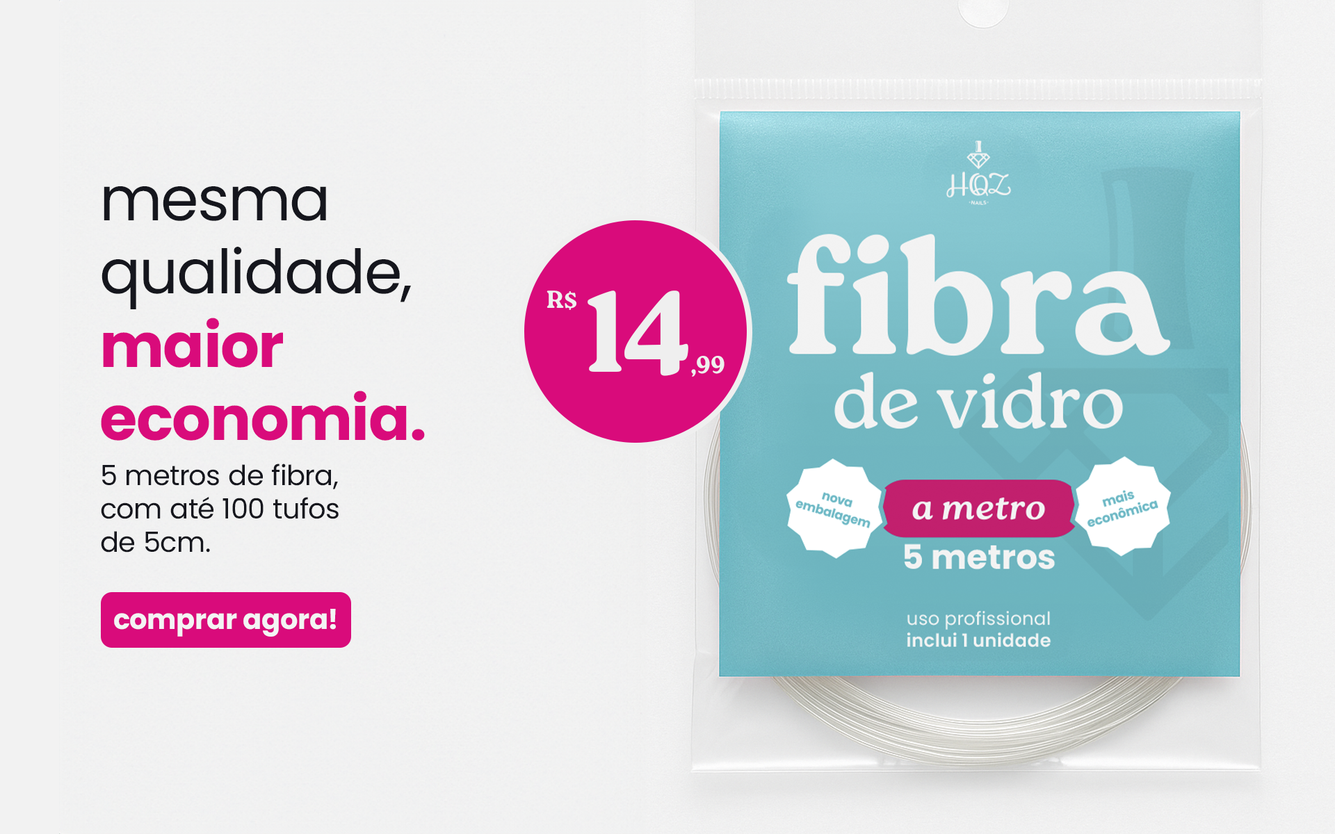 fibra 5 metros hqz