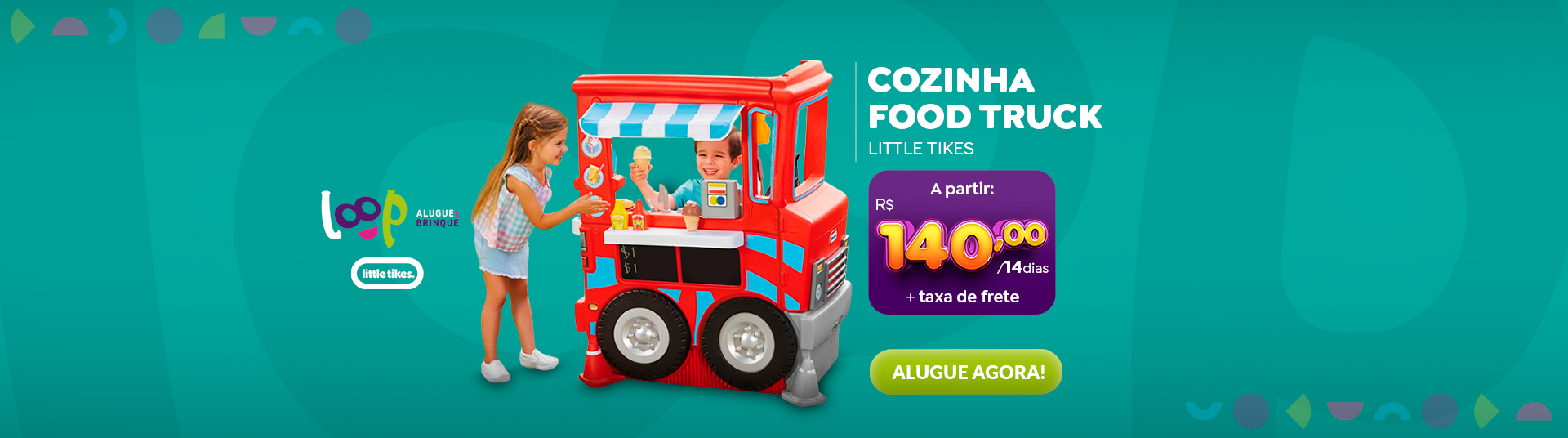 COZINHA FOOD TRUCK - LITTLE TIKES