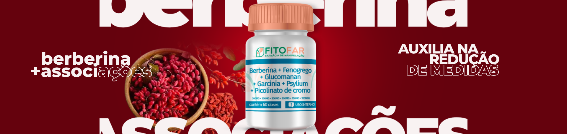 BERBERINA + ASSOCIAÇÕES