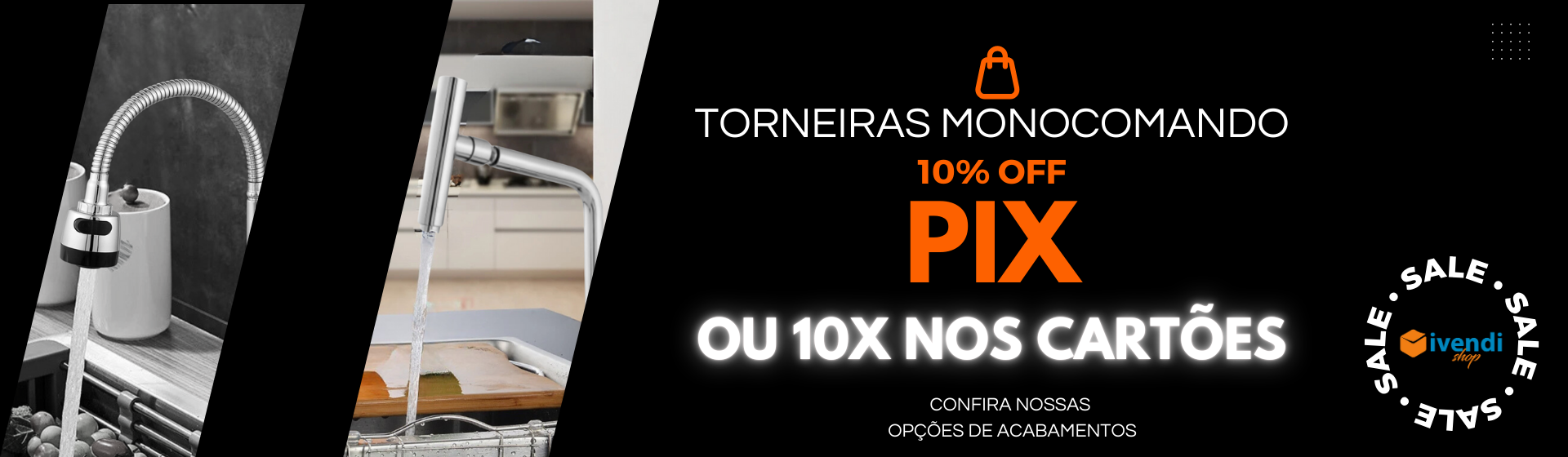Torneiras Monocomando Promoção Março 2025