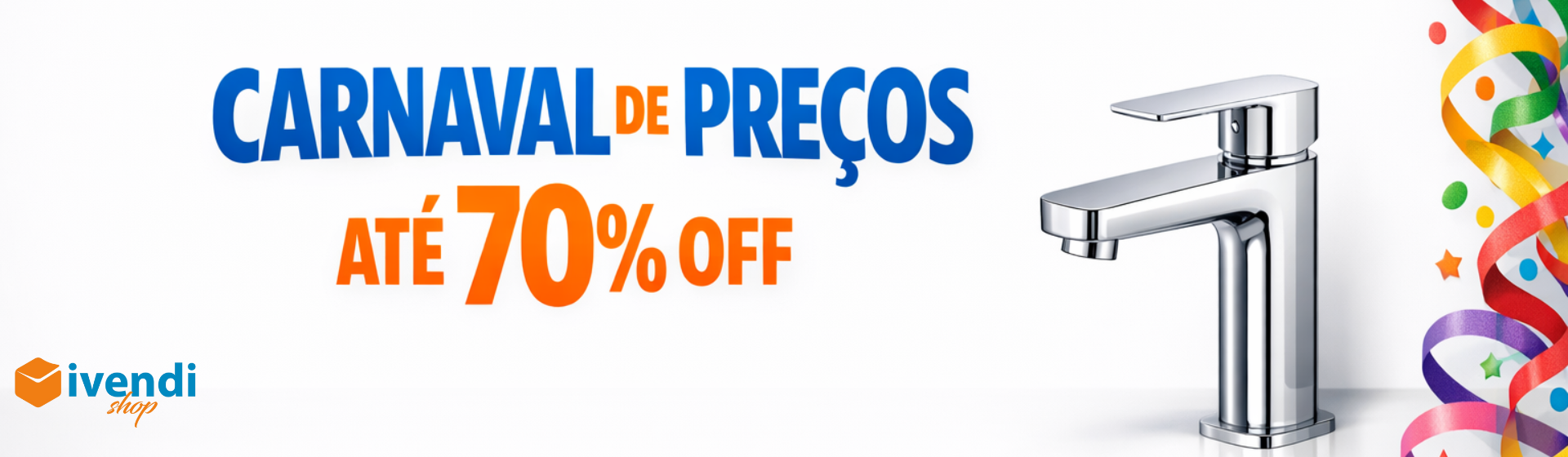 Torneiras Monocomando Promoção Março 2025