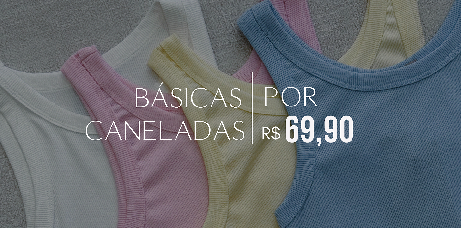 Regatas caneladas