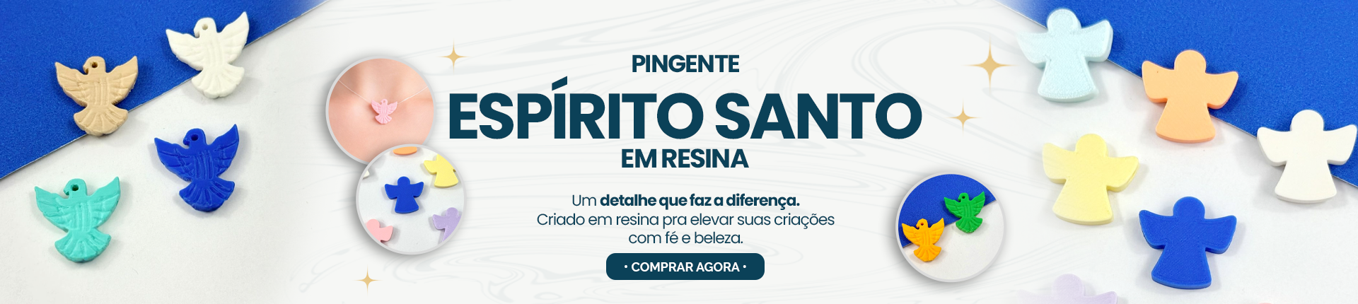 Pingente Espírito Santo