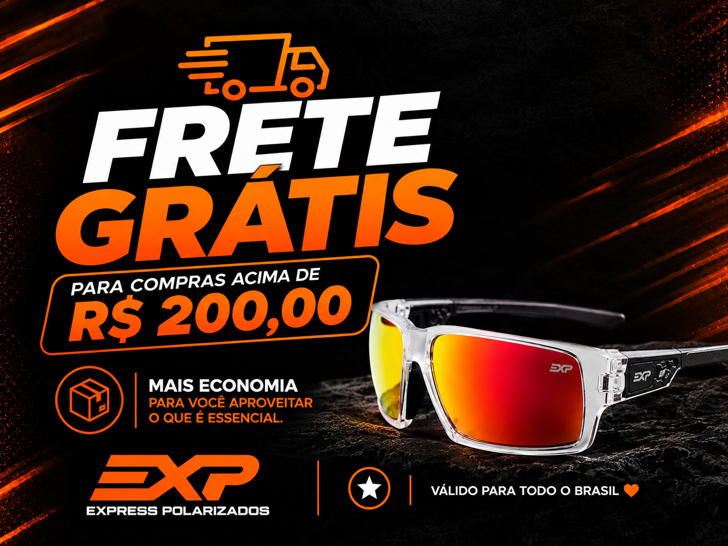Express Polarizados Leves e Confortáveis