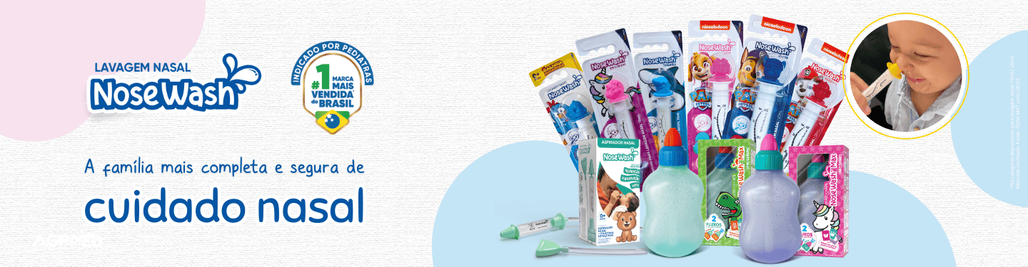 NoseWash banner site