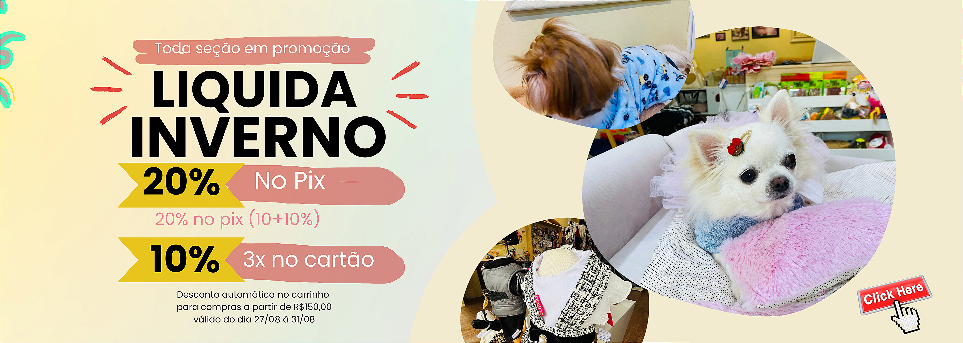 promoção de inverno