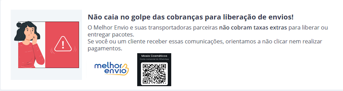 Aviso de Cobrança indevida