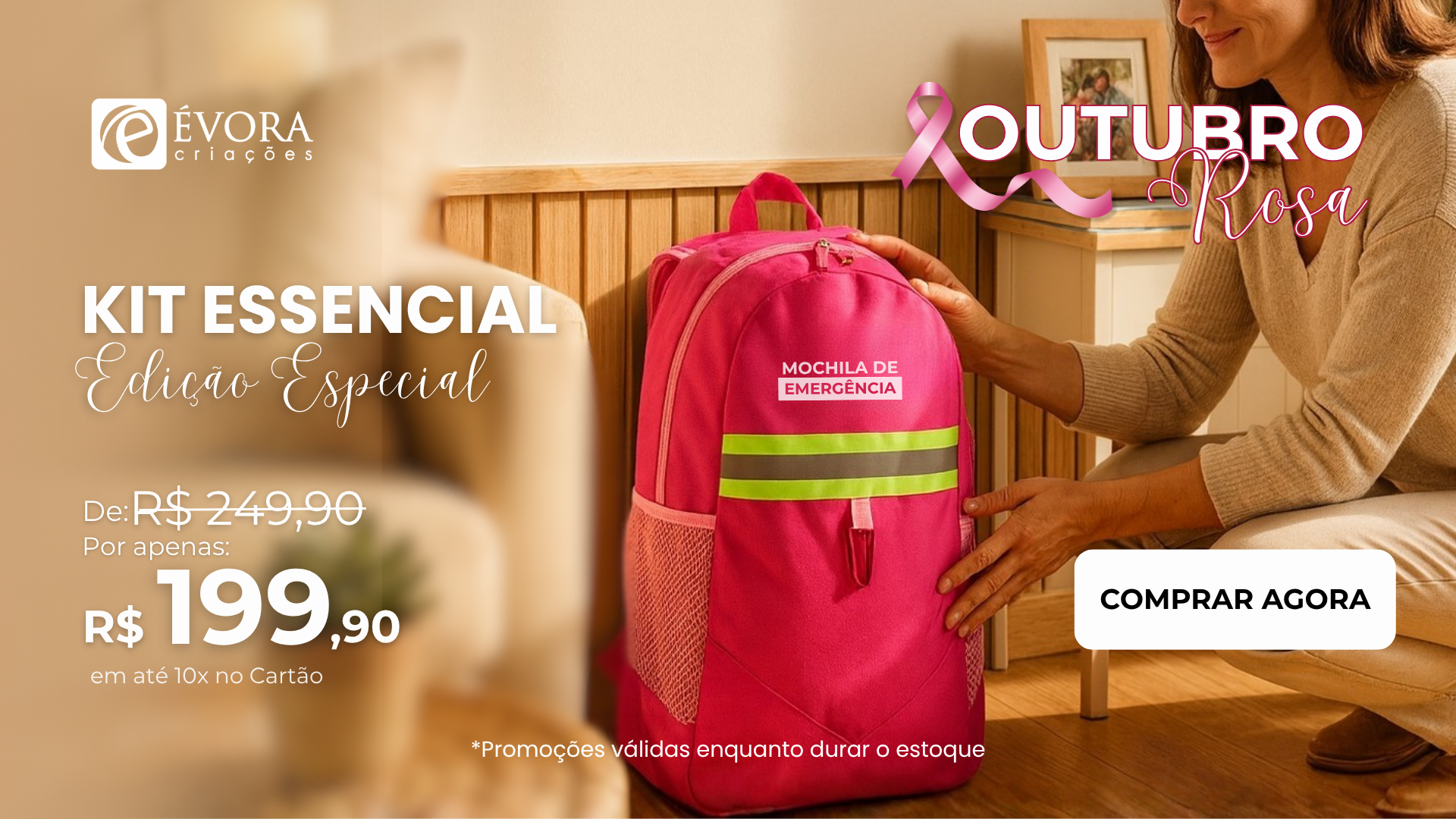 Outubro Rosa - Kit Essencial Edição Especial