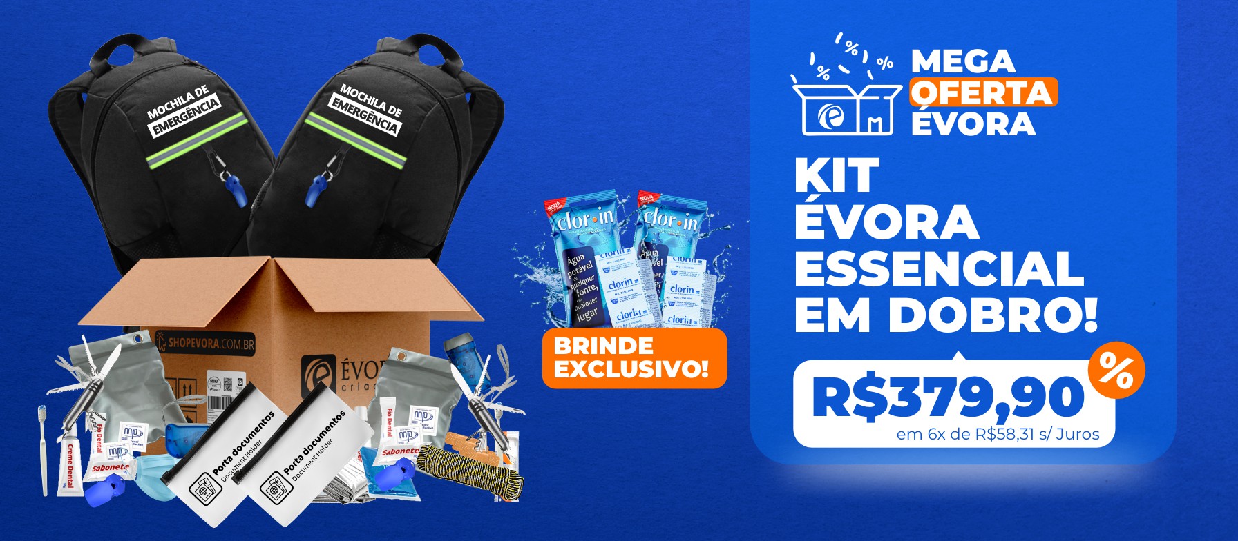 Kit Essencial em Dobro!