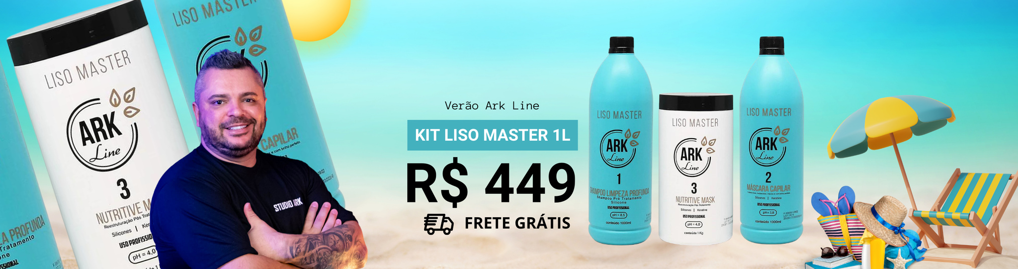 Kit Liso Master Promoção