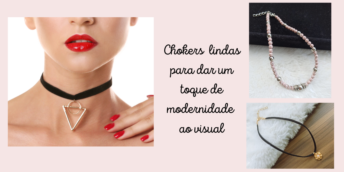 CHOKER COM PINGENTE