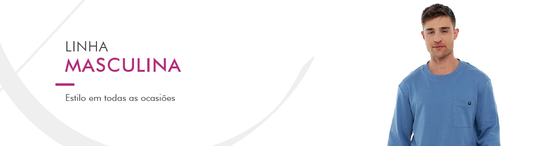 Linha masculina-categoria