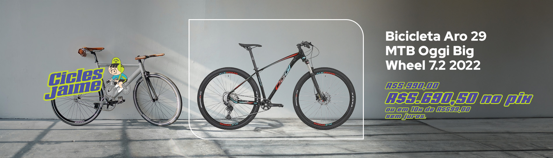 Bicicleta Aro 29 MTB Oggi Big Wheel 7.2 2022