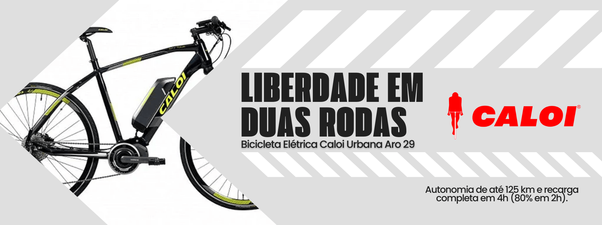 Bicicleta Elétrica Caloi Urbana Aro 29