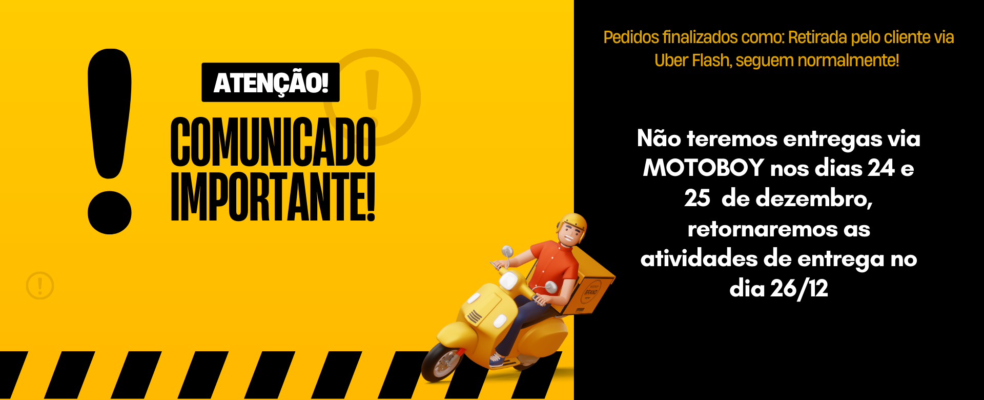 motoboy final do ano