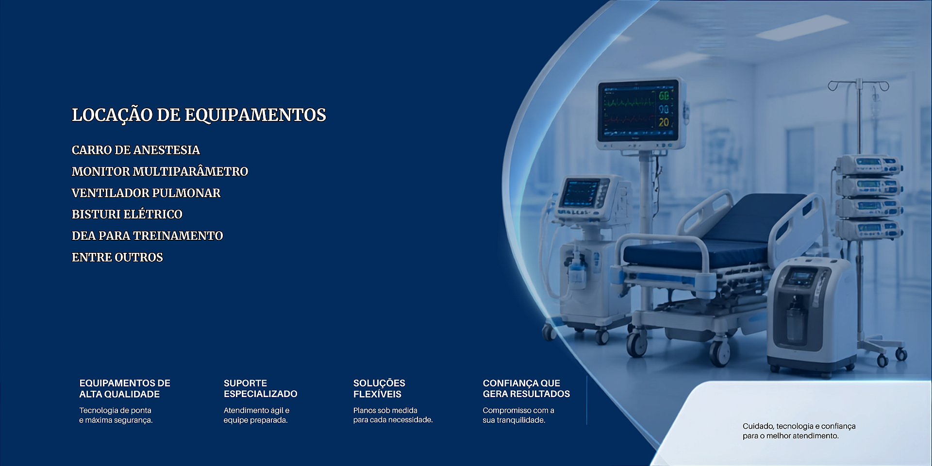 LOCAÇÃO EQUIPAMENTOS