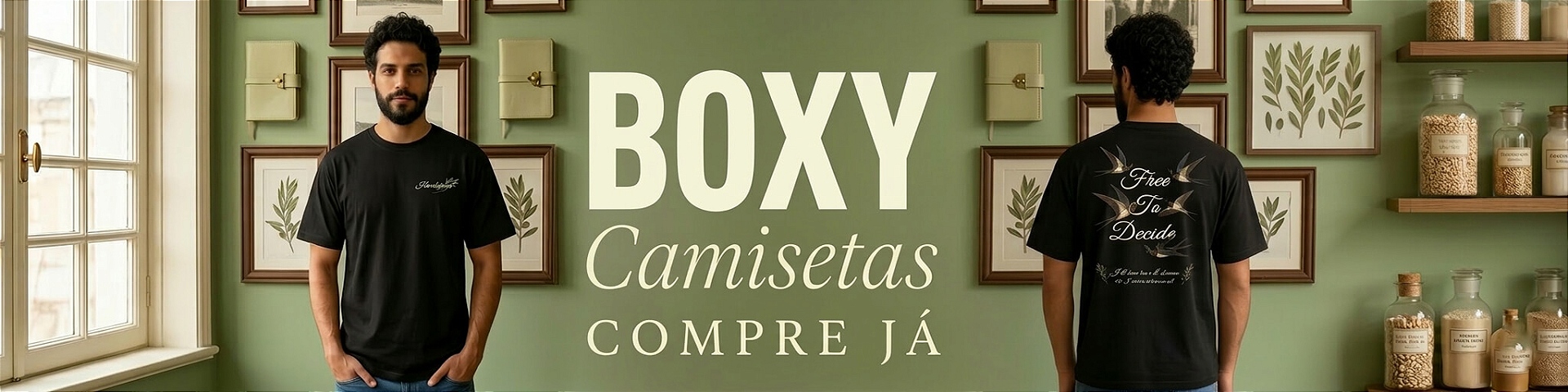 camisetas boxy