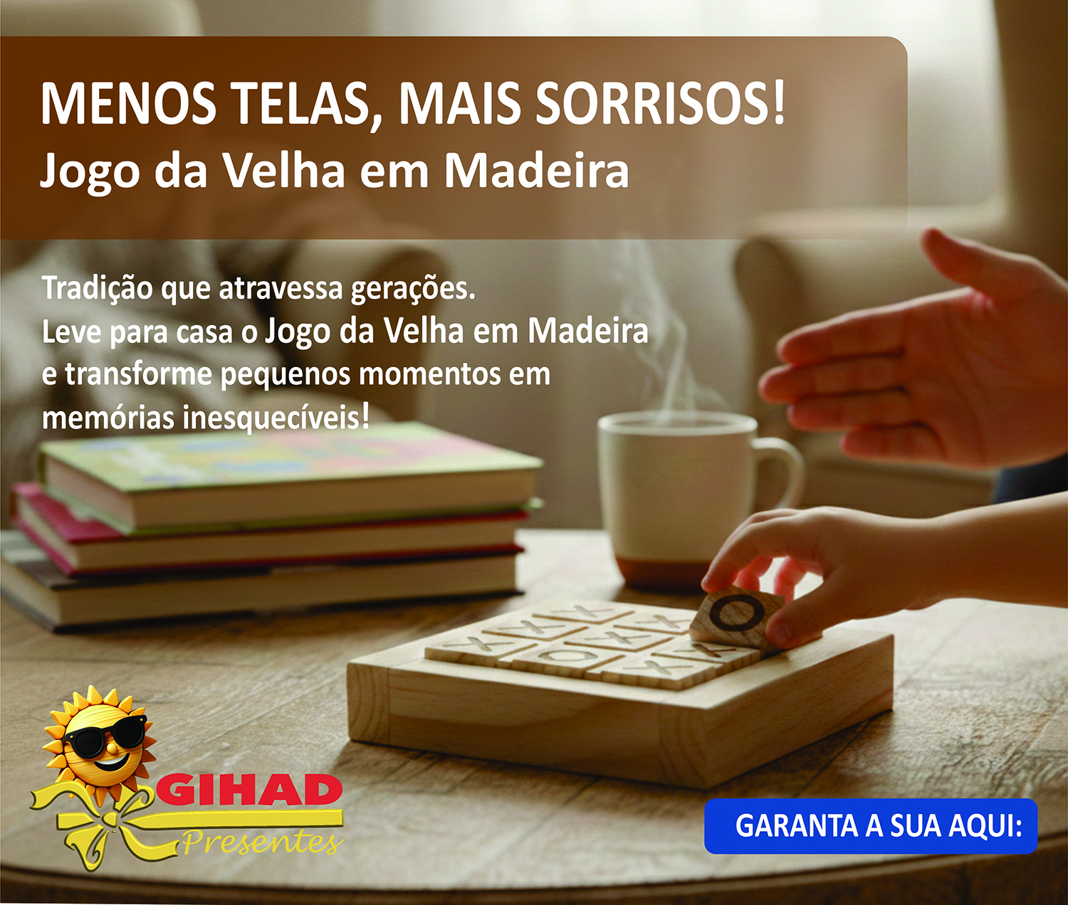 Bunner - Jogo da Velha em Madeira