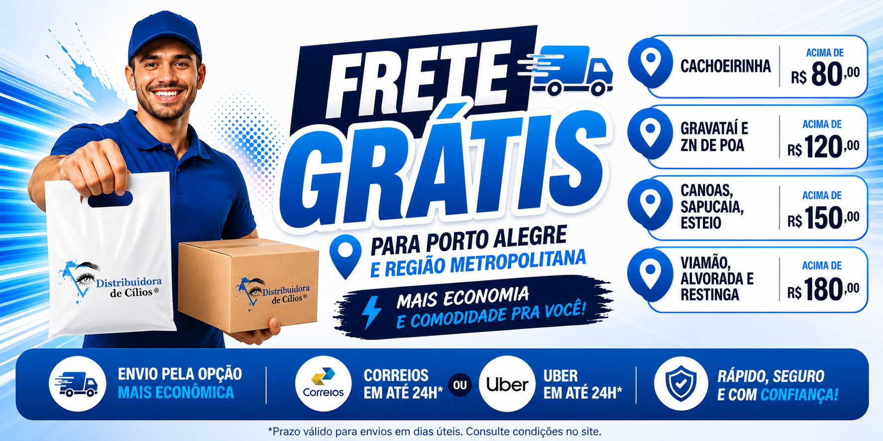 frete gratis mobile