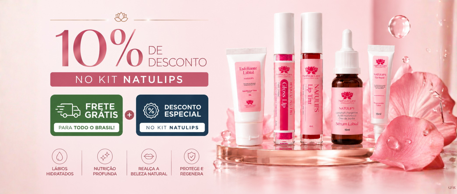 10% de Desconto + Frete Grátis