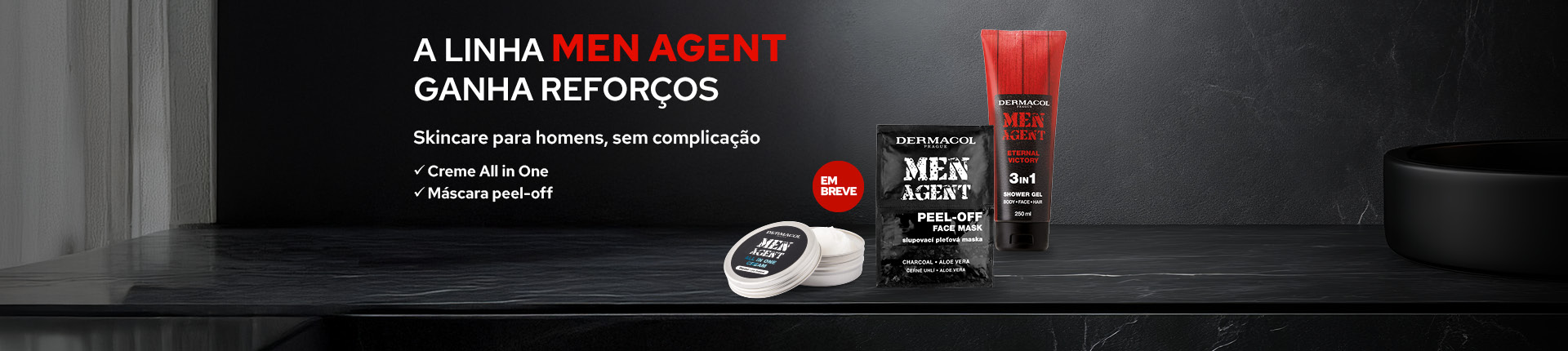 Lançamentos 2026 - MEN AGENT line