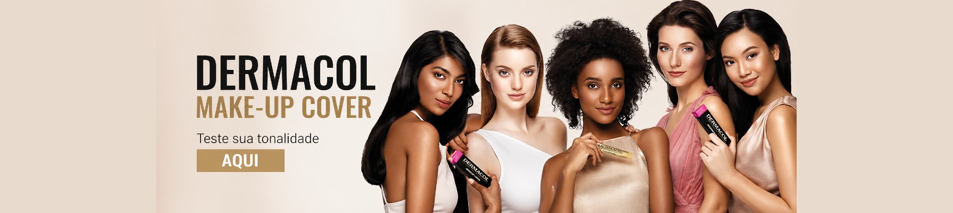 Qual sua tonalidade de Make-Up Cover